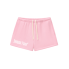 Women's Pink Essential Fleece Drawstring Sweat ShortsEssential Fleece Drawstring SweatshortsWomen's Pink Essential Fleece Drawstring Sweat Shorts251019PODBJ1483001