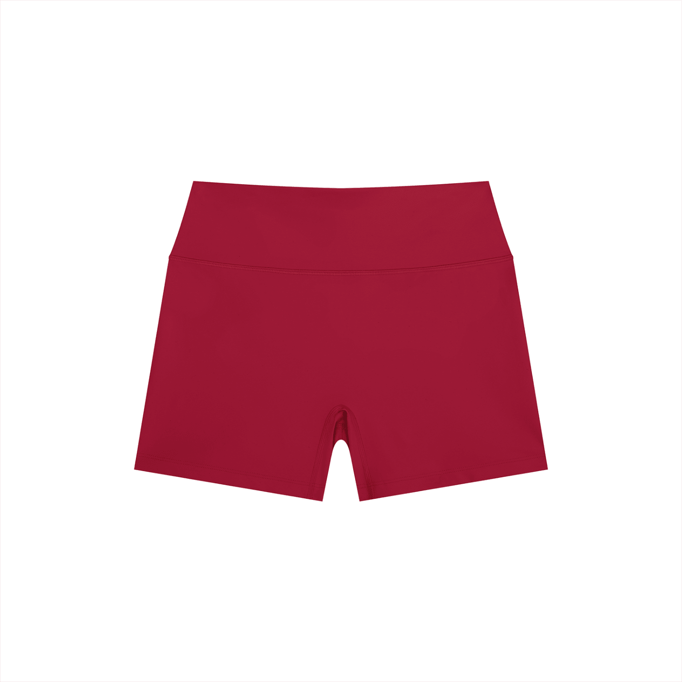 Women’s Red High Rise Yoga ShortsHigh Rise Yoga ShortsWomen’s Red High Rise Yoga Shorts260531PODBK2896001