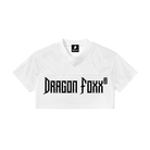 Women’s White Cropped Paneled V - Neck JerseyCropped Paneled V - Neck JerseyWomen’s White Cropped Paneled V - Neck Jersey260602PODAA3733001