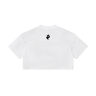 Women’s White Cropped Paneled V - Neck JerseyCropped Paneled V - Neck JerseyWomen’s White Cropped Paneled V - Neck Jersey260602PODAA3733001