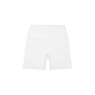 Women's White High - Waisted Biker ShortsHigh - Waisted Biker ShortsWomen's White High - Waisted Biker Shorts260508PODBJ0998001