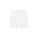 Women's White High - Waisted Biker ShortsHigh - Waisted Biker ShortsWomen's White High - Waisted Biker Shorts260508PODBJ0998001