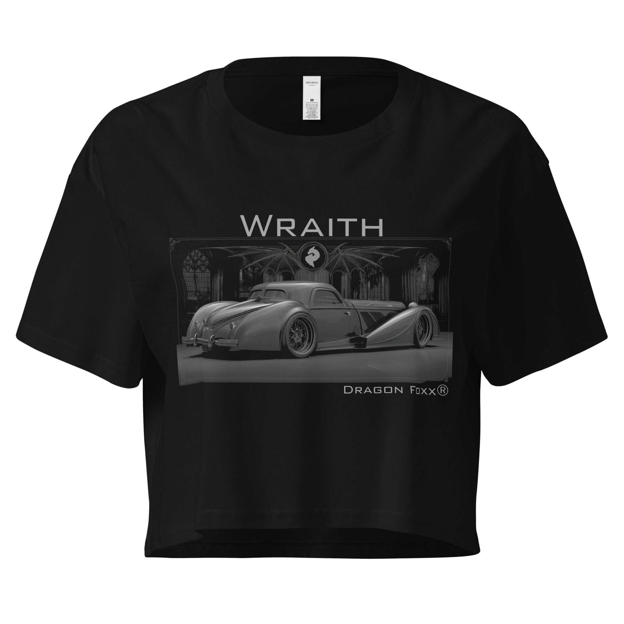 Wraith Women’s Black Crop TopCrop Top TeeProduct mockup1767544_16094