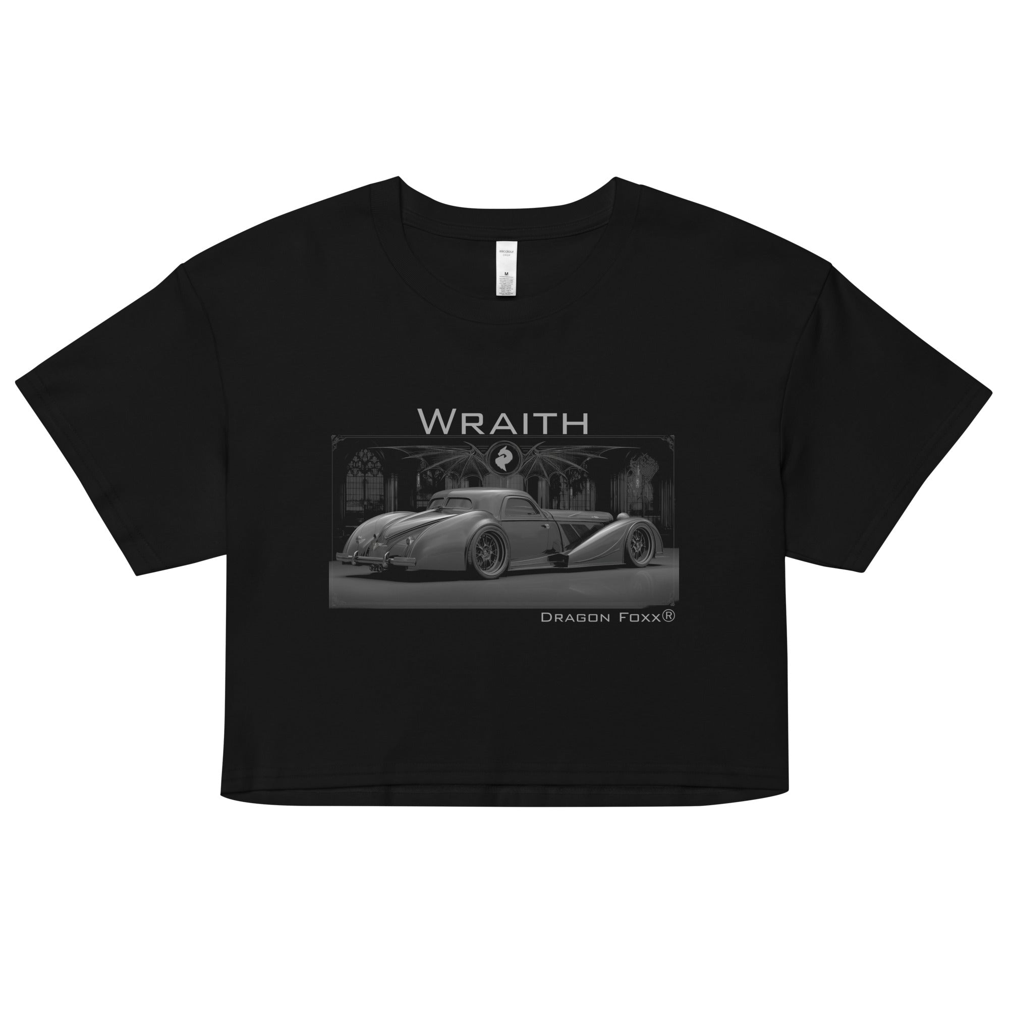 Wraith Women’s Black Crop TopCrop Top TeeProduct mockup1767544_16094
