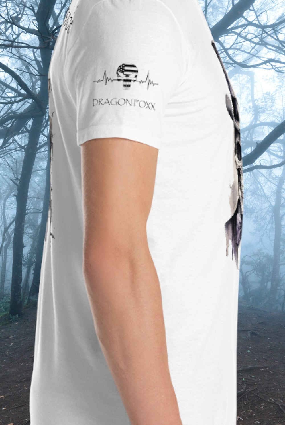 Dead Inside - Men's White Graphic T-Shirt - Dead Inside - Men's White Graphic T-Shirt - DRAGON FOXX™ - 4336636_473 - S - White - Dead Inside - Men's White Graphic T-Shirt - Dead Inside T-Shirt - Dragon Foxx™