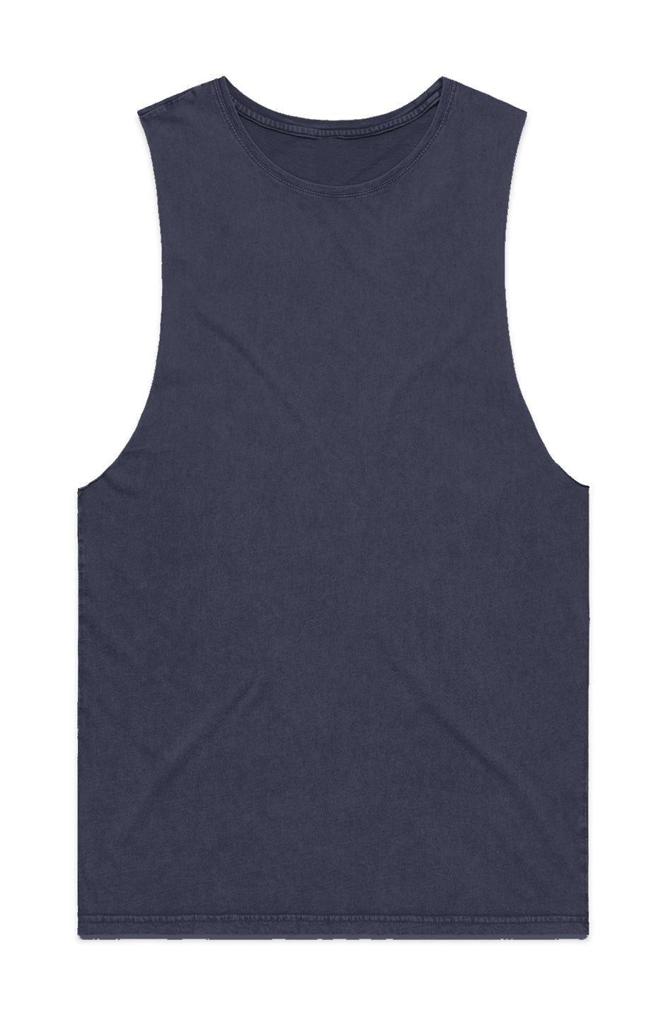 Men's Barnard Tank - Blue StoneMen's Tank TopsDragon Foxx™ Men's Stone Wash Barnard Tank - Blue StoneAPQ - 4564236S6A0