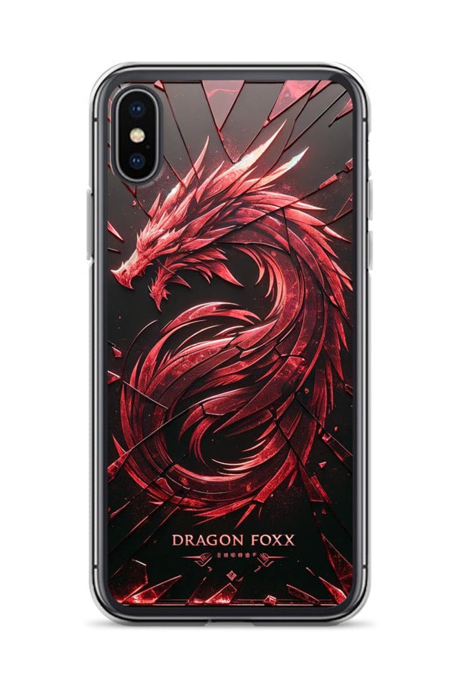 DRAGON FOXX™ Red Dragon Phone Case for iPhone® - Phone Case for iPhone® - DRAGON FOXX™ - DRAGON FOXX™ Red Dragon Phone Case for iPhone® - 7805351_8933 - iPhone X/XS - Red/Black/Clear - Accessories - Dragon Foxx™ - DRAGON FOXX™ Phone Case for iPhone®