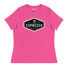 ESPRESSO - Women's Relaxed Fit Graphic T-Shirt in 16 Colors - Women's Relaxed Fit Graphic T-Shirt - DRAGON FOXX™ - 7218598_10182 - Berry - S - Athletic Heather T-shirt - Berry T-shirt - Black T-shirt