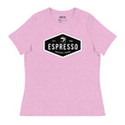 ESPRESSO - Women's Relaxed Fit Graphic T-Shirt in 16 Colors - Women's Relaxed Fit Graphic T-Shirt - DRAGON FOXX™ - 7218598_10215 - Heather Prism Lilac - S - Athletic Heather T-shirt - Berry T-shirt - Black T-shirt
