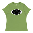 ESPRESSO - Women's Relaxed Fit Graphic T-Shirt in 16 Colors - Women's Relaxed Fit Graphic T-Shirt - DRAGON FOXX™ - 7218598_10225 - Leaf - S - Athletic Heather T-shirt - Berry T-shirt - Black T-shirt