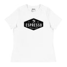 ESPRESSO - Women's Relaxed Fit Graphic T-Shirt in 16 Colors - Women's Relaxed Fit Graphic T-Shirt - DRAGON FOXX™ - 7218598_10252 - White - S - Athletic Heather T-shirt - Berry T-shirt - Black T-shirt