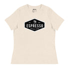 ESPRESSO - Women's Relaxed Fit Graphic T-Shirt in 16 Colors - Women's Relaxed Fit Graphic T-Shirt - DRAGON FOXX™ - 7218598_10545 - Heather Prism Natural - S - Athletic Heather T-shirt - Berry T-shirt - Black T-shirt