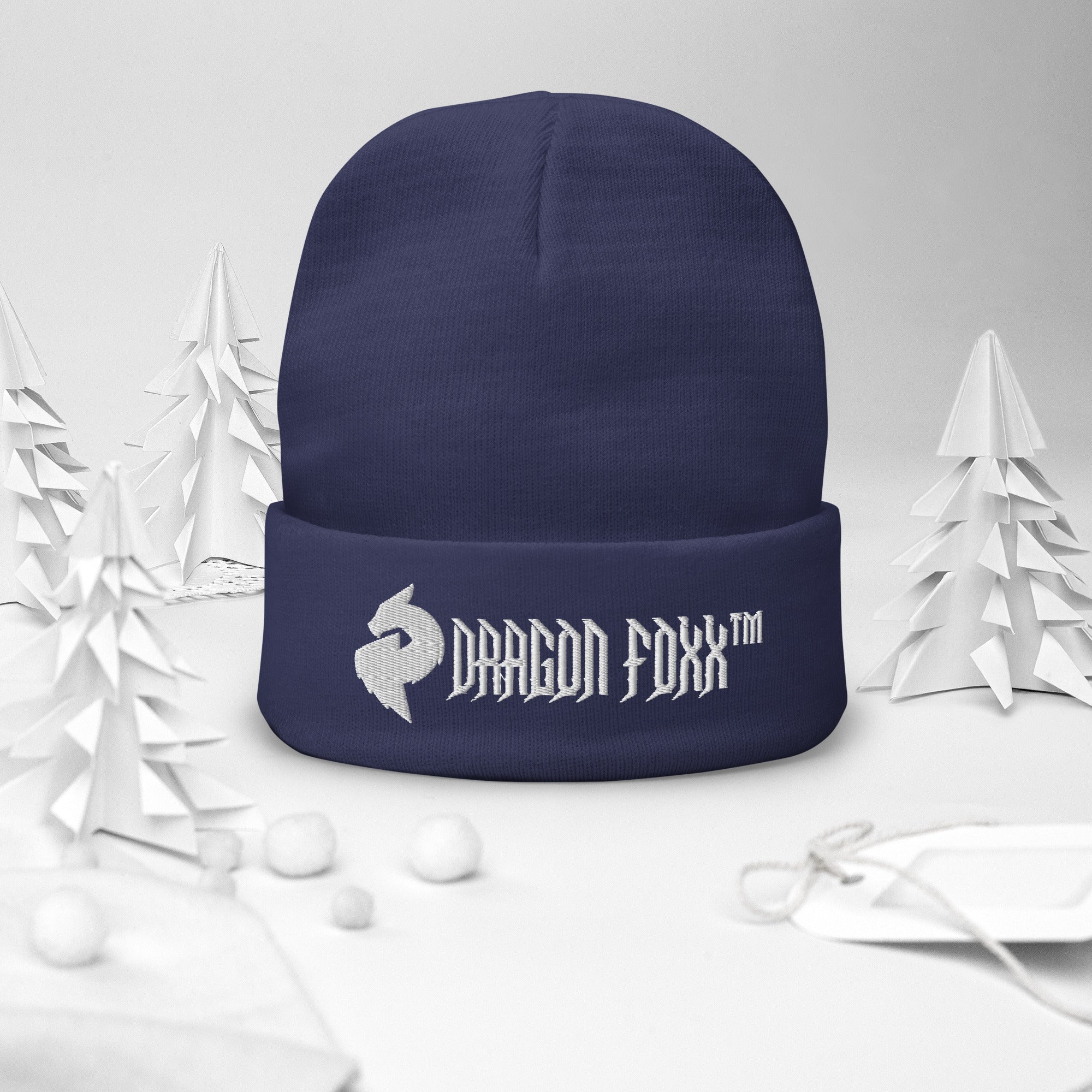 His or Hers Dragon Foxx™ Embroidered Beanie in 6 ColorsDragon Foxx™ Embroidered Beanie9861092_4521