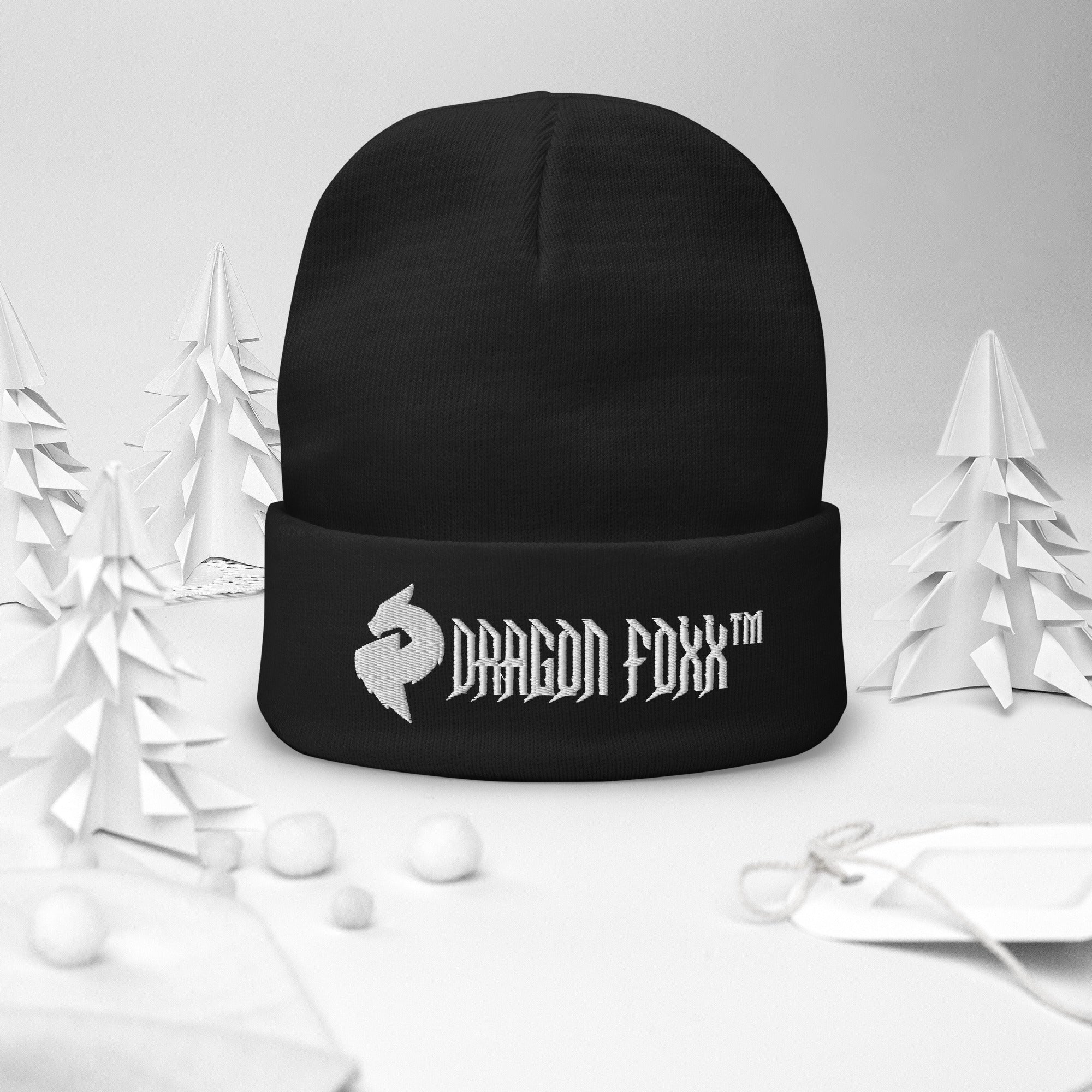 His or Hers Dragon Foxx™ Embroidered Beanie in 6 ColorsDragon Foxx™ Embroidered Beanie9861092_4522