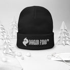 His or Hers Dragon Foxx™ Embroidered Beanie in 6 Colors - Dragon Foxx™ Embroidered Beanie - DRAGON FOXX™ - His or Hers Dragon Foxx™ Embroidered Beanie in 6 Colors - 9861092_4522 - Black - - Beanies - Black Beanie - Dark Green Beanie