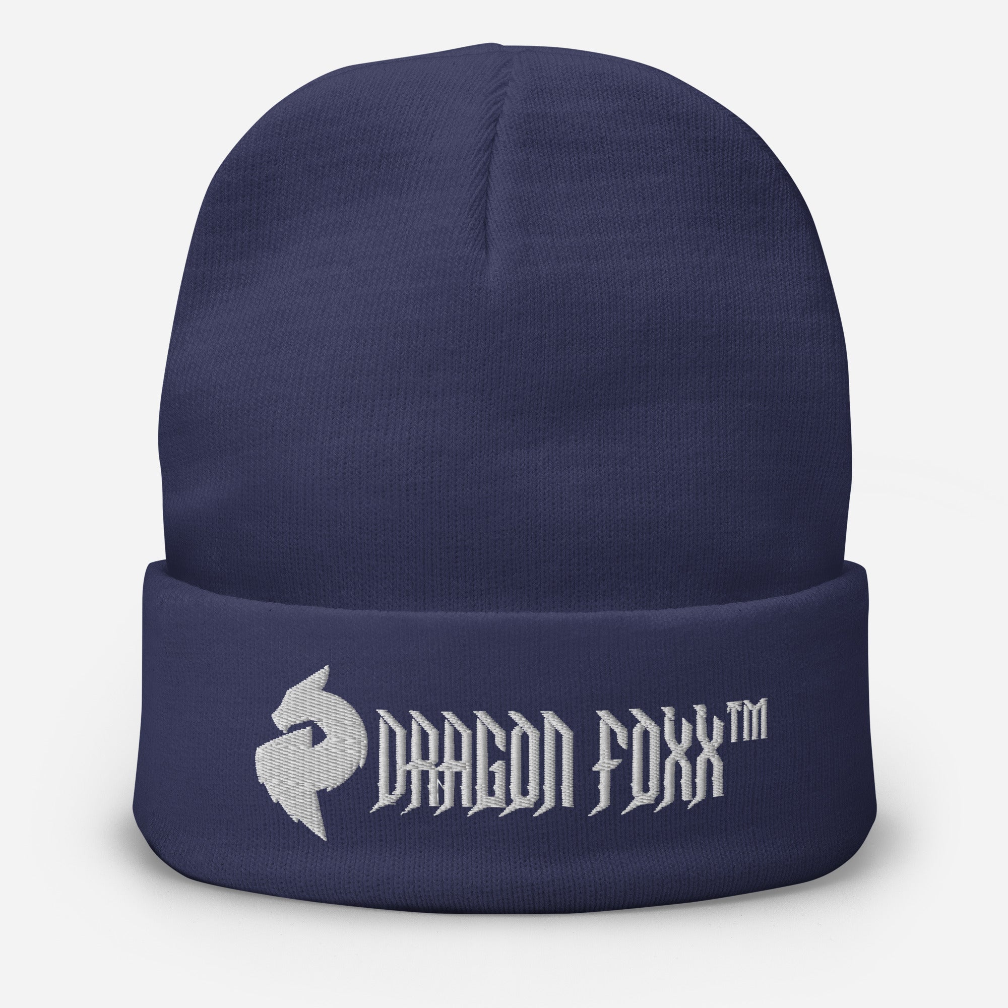 His or Hers Dragon Foxx™ Embroidered Beanie in 6 ColorsDragon Foxx™ Embroidered Beanie9861092_4523