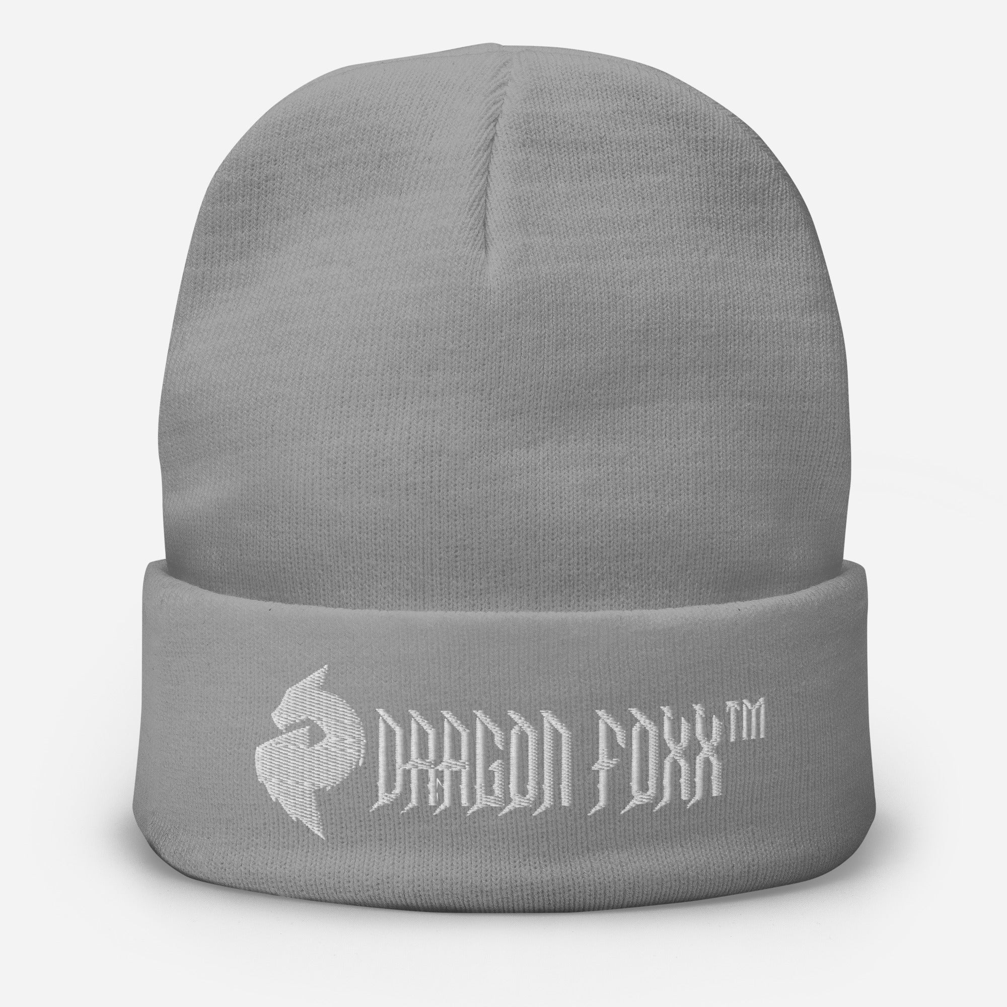 His or Hers Dragon Foxx™ Embroidered Beanie in 6 ColorsDragon Foxx™ Embroidered Beanie9861092_4524