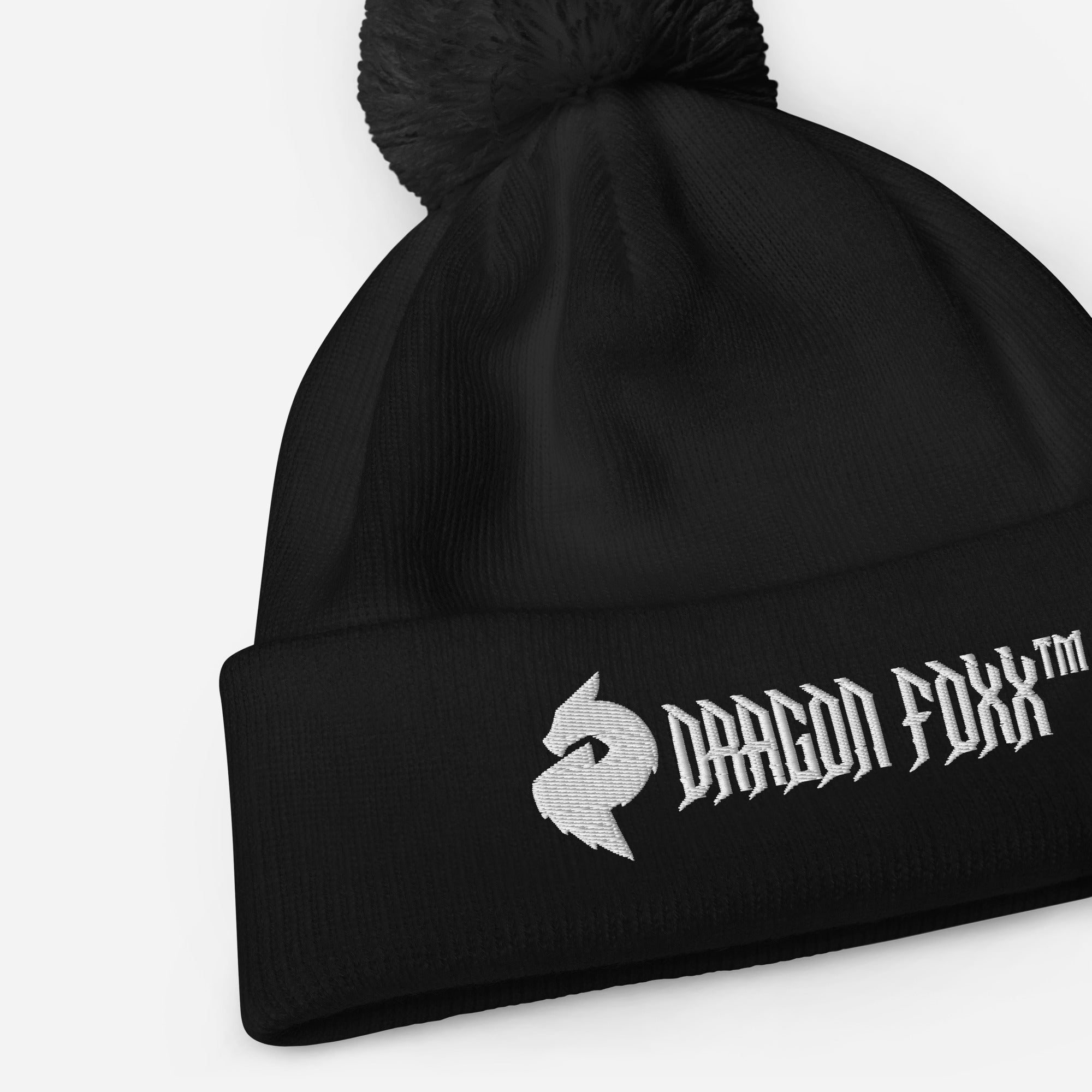 His or Hers Dragon Foxx™ Pom pom beanie in 6 ColorsHis or Hers Dragon Foxx™ Pom pom beanie8560034_11733