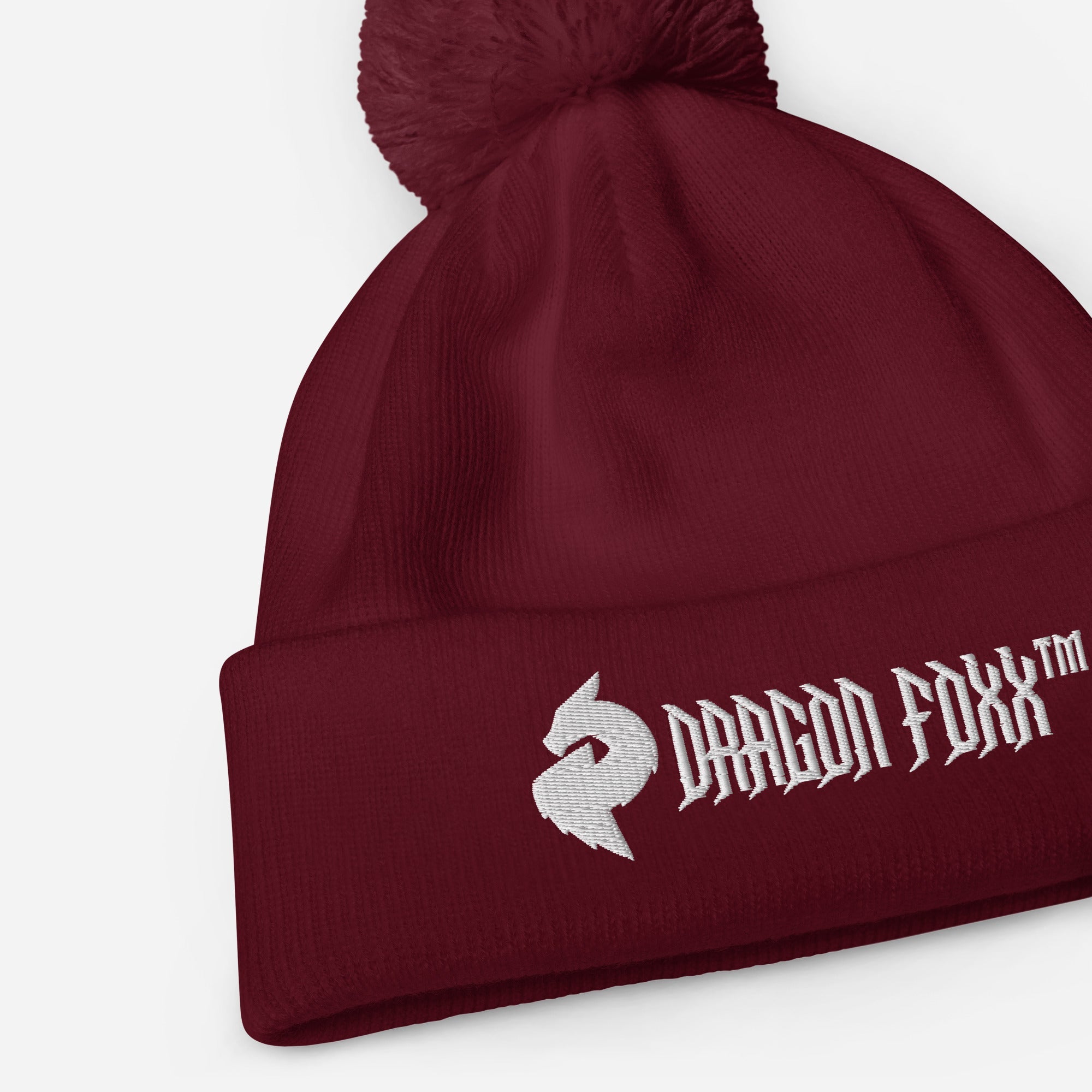 His or Hers Dragon Foxx™ Pom pom beanie in 6 ColorsHis or Hers Dragon Foxx™ Pom pom beanie8560034_11737