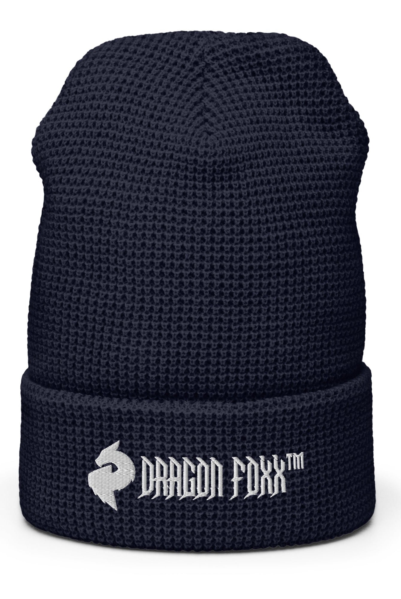 His or Hers Dragon Foxx™ Waffle beanie in 7 Colors - His or Hers Dragon Foxx™ Waffle beanie - DRAGON FOXX™ - His or Hers Dragon Foxx™ Waffle beanie in 7 Colors - 3986040_16175 - Navy - - Accessories - Beanie - Beanies