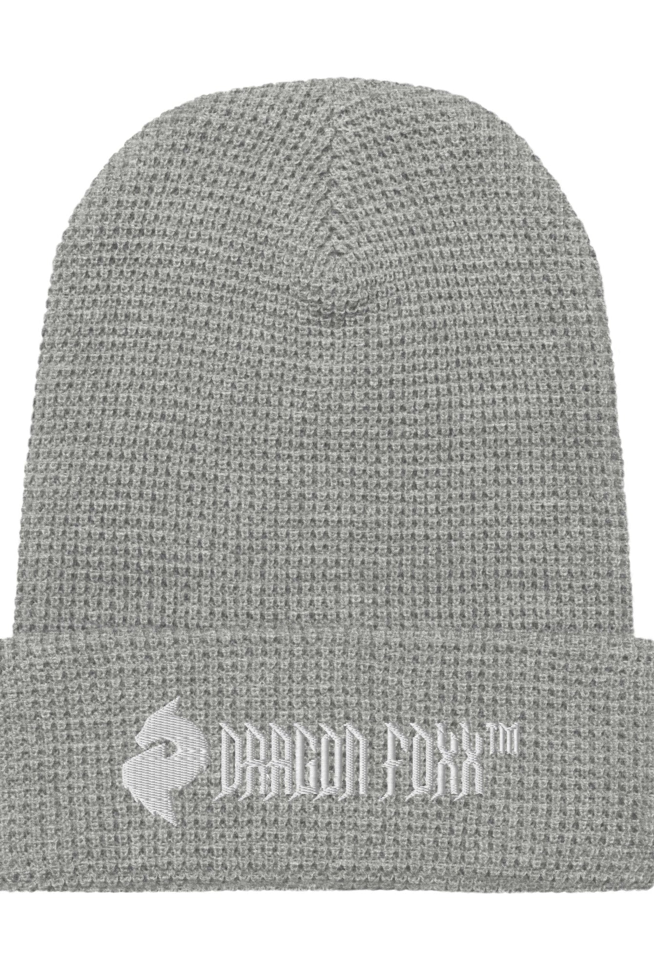His or Hers Dragon Foxx™ Waffle beanie in 7 Colors - His or Hers Dragon Foxx™ Waffle beanie - DRAGON FOXX™ - His or Hers Dragon Foxx™ Waffle beanie in 7 Colors - 3986040_16177 - Heather Grey - - Accessories - Beanie - Beanies