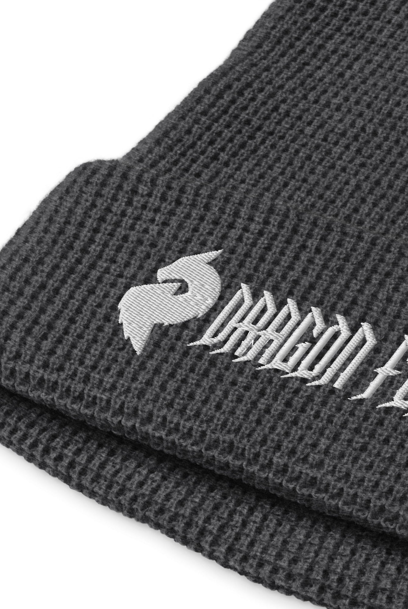 His or Hers Dragon Foxx™ Waffle beanie in 7 Colors - His or Hers Dragon Foxx™ Waffle beanie - DRAGON FOXX™ - His or Hers Dragon Foxx™ Waffle beanie in 7 Colors - 3986040_16178 - Heather Charcoal - - Accessories - Beanie - Beanies