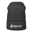 His or Hers Dragon Foxx™ Waffle beanie in 7 Colors - His or Hers Dragon Foxx™ Waffle beanie - DRAGON FOXX™ - His or Hers Dragon Foxx™ Waffle beanie in 7 Colors - 3986040_17447 - Heather Charcoal- - Accessories - Beanie - Beanies
