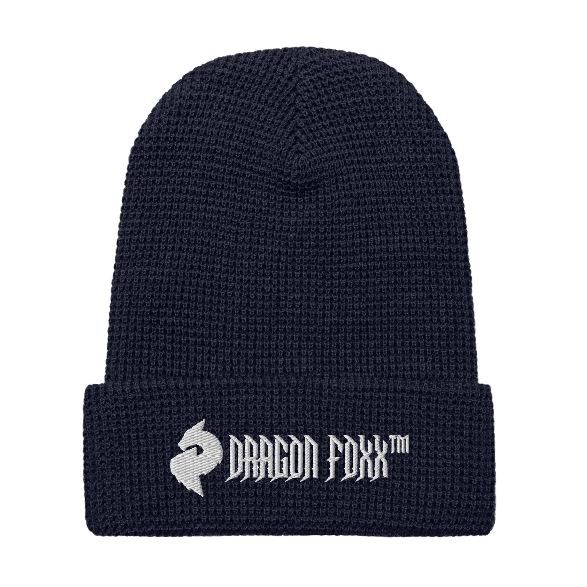 His or Hers Dragon Foxx™ Waffle beanie in 7 Colors - His or Hers Dragon Foxx™ Waffle beanie - DRAGON FOXX™ - His or Hers Dragon Foxx™ Waffle beanie in 7 Colors - 3986040_17447 - Navy - - Accessories - Beanie - Beanies