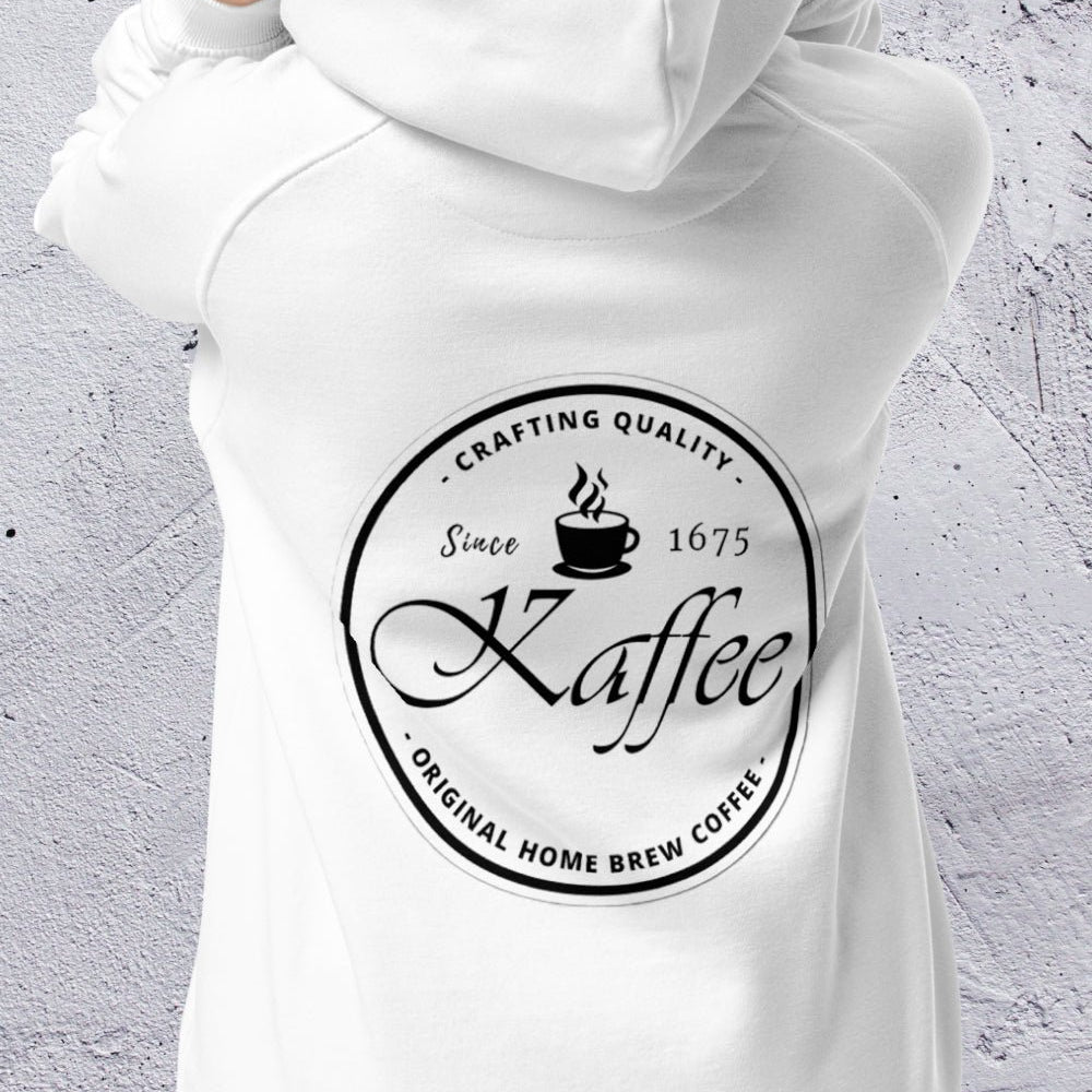 KAFFEE - Women's eco hoodie by Dragon Foxx™ - KAFFEE - Women's eco hoodie by Dragon Foxx™ - DRAGON FOXX™ - 2743734_13793 - XS - White - Coffee Hoodie - Dragon Foxx™ - eco hoodie