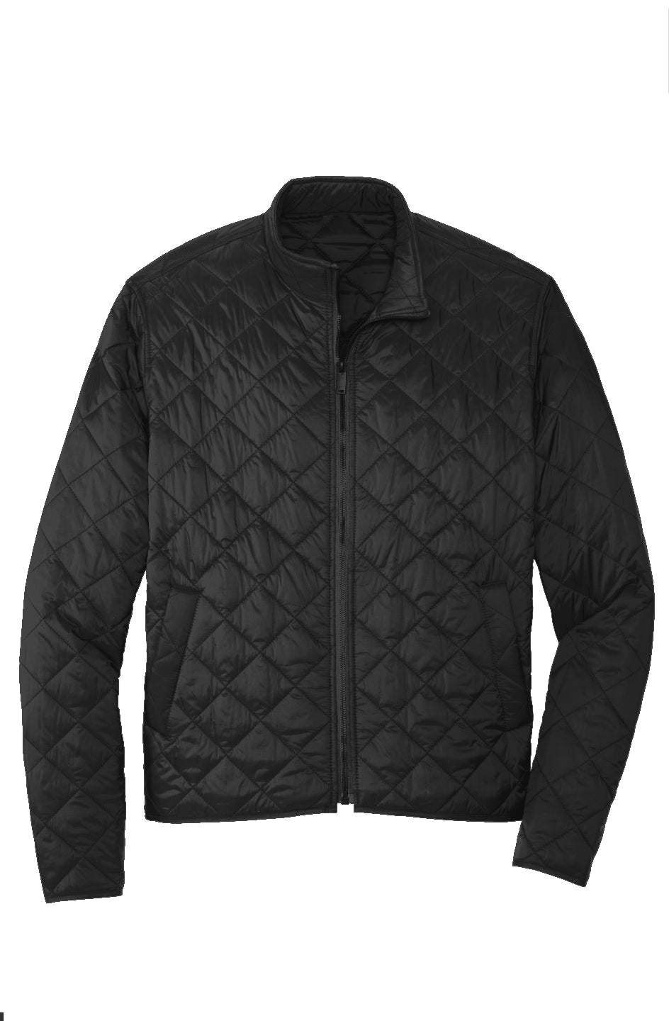 Men's Black Quilted Full - Zip JacketMen's JacketsMen's Black Quilted Full - Zip Jacket - Dragon Foxx™APQ - 4511834S6A0