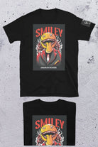 Men's Graphic T-Shirt - SMILEY - Gamer Tee - Men's Graphic T-Shirt - DRAGON FOXX™ - 6382885_474 - Black - S - Dragon Foxx™ - Dragon Foxx™ Gamer T-Shirt - Gamer Tee