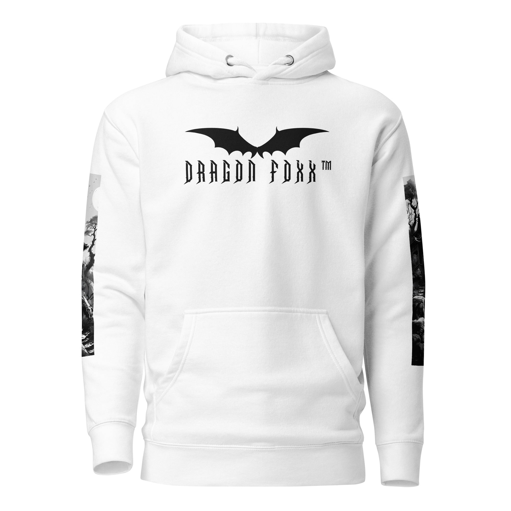 SHIA - Dragon Foxx™ Women's Anime Style White HoodieWomen's Hoodies8466403_10774